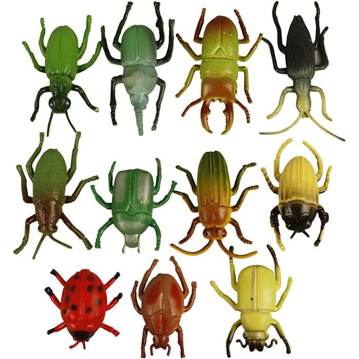 Insects, 5 cm, 60pc/ 1 pack