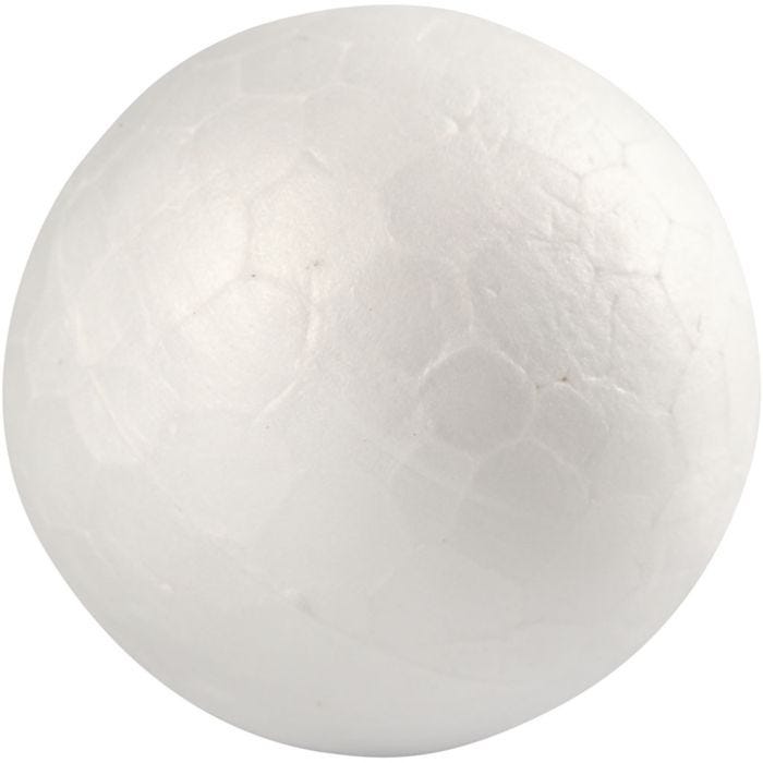 Polystyrene Balls, 2 cm, white, 20pc/ 1 pack