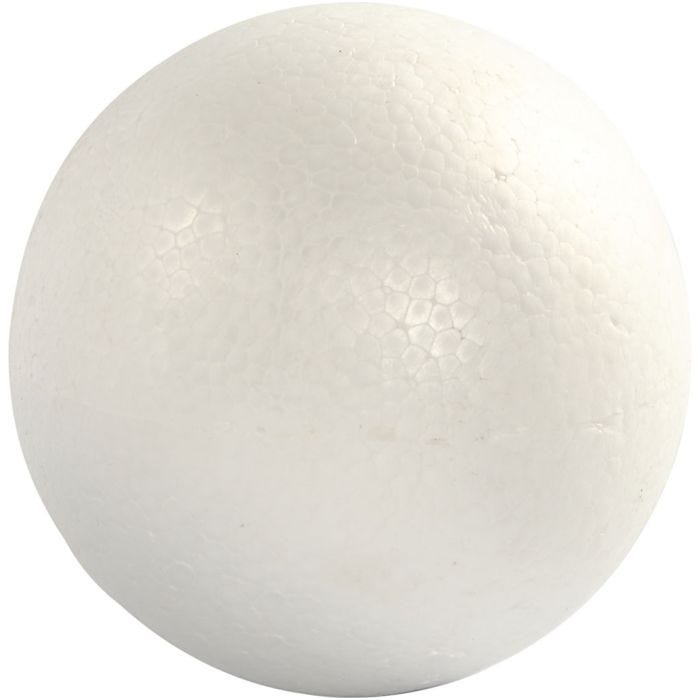 Polystyrene Balls, 14,8 cm, white, 1 pc