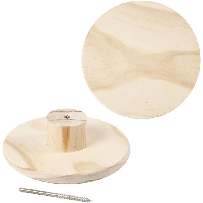 Coat Hook, round, 4,5 cm, 15 cm, 1 pc
