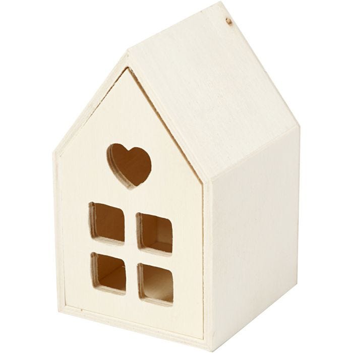 House with drawer, 10,8 cm, 6,8 cm, 1 pc
