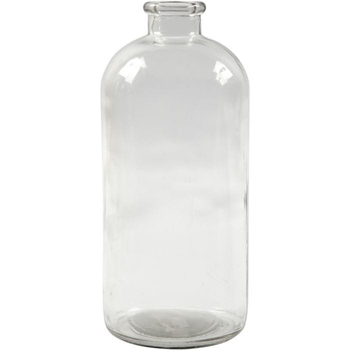 Pharmacy Bottle, H: 24,5 cm, dia. 10,5 cm, hole size 2,6 cm, 6 pc/ 1 box