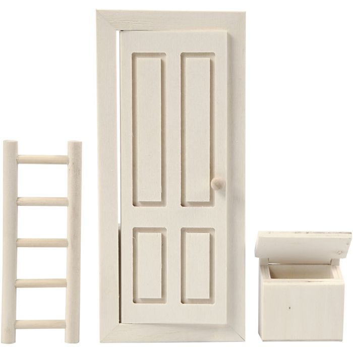 Elf Door, size 8x18 cm, 1 set