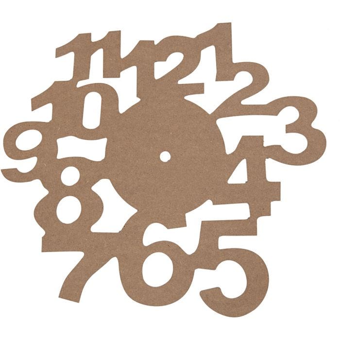 Face Dial, 30 cm, 3 mm, 1 pc