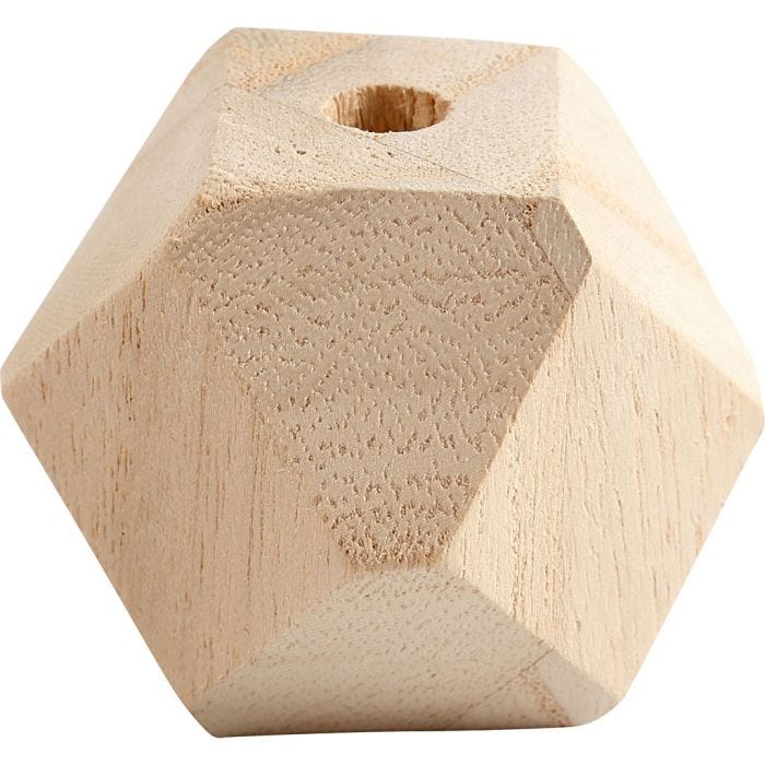 Diamond-Shaped Bead, 43 mm, 8 mm, 3pc/ 1 pack