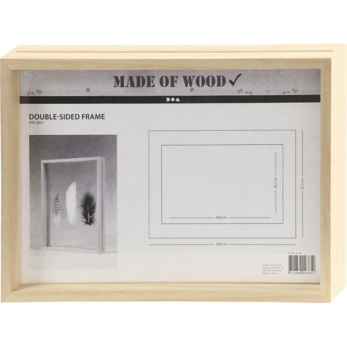 Double Frame, 4,5 cm, 22,1x30,8 cm, 1 pc
