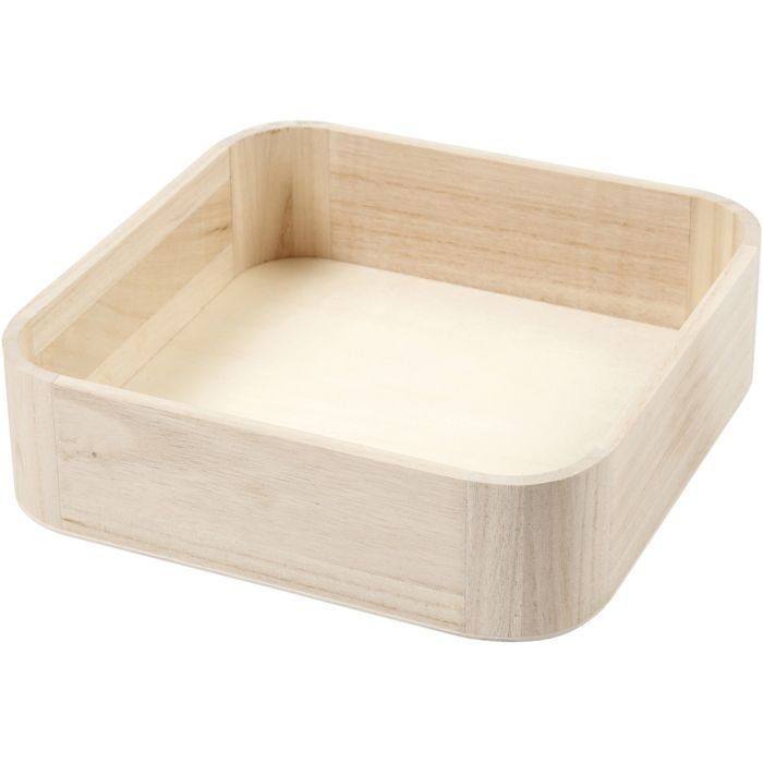 Trays, 7 cm, 25x25 cm, 1 pc