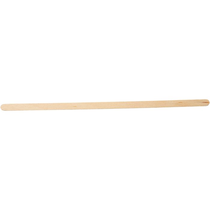 Ice lolly sticks, L: 19 cm, W: 6 mm, natural, 30 pc/ 1 pack