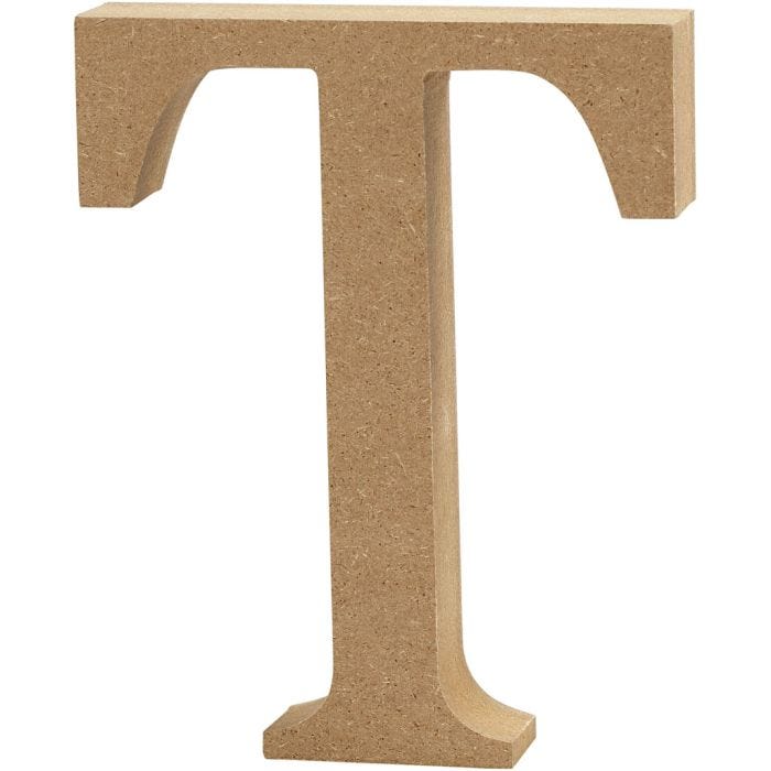 Letter, T, 8 cm, 1,5 cm, 1 pc