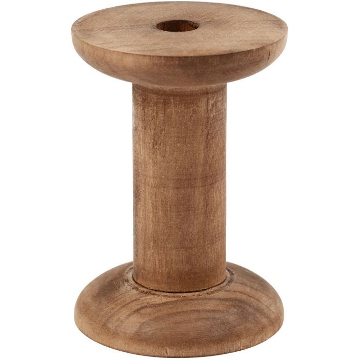 Spool, H: 70 mm, dia. 20+48 mm, hole size 10 mm, 10pc/ 1 pack