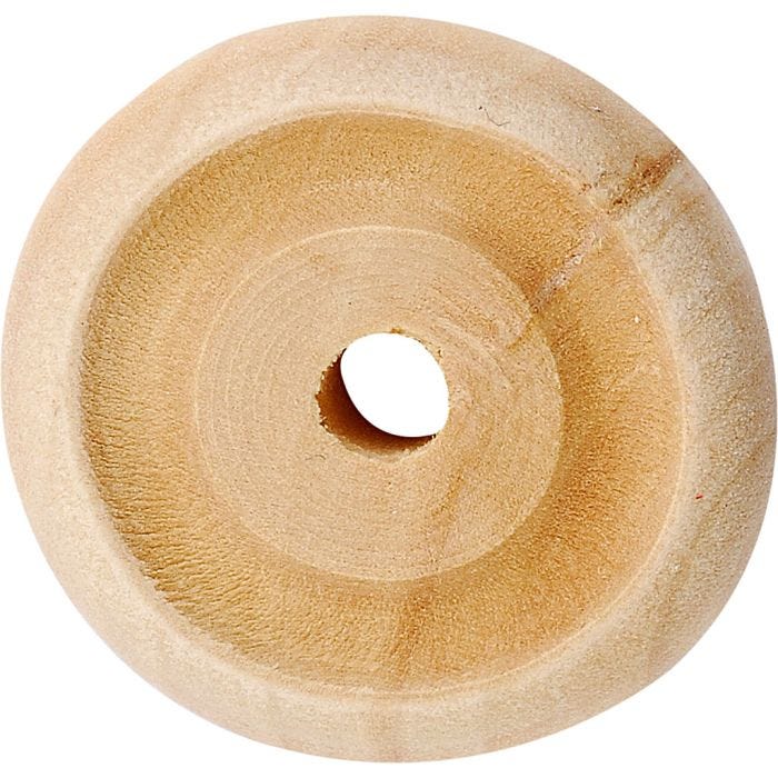 Wheel, dia. 24x8 mm, 40 pc/ 1 pack