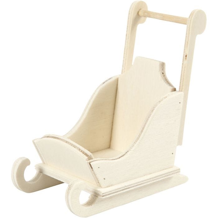 Sleigh, size 8x5x9 cm, 1 pc