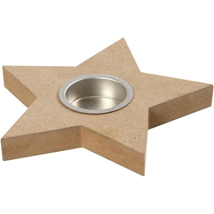 Tea Light Candle Holder, 18 mm, 15 cm, 1 pc