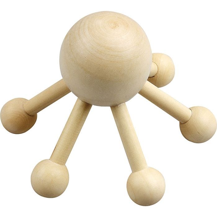 Massage Spider, 10 cm, 13 cm, 1 pc
