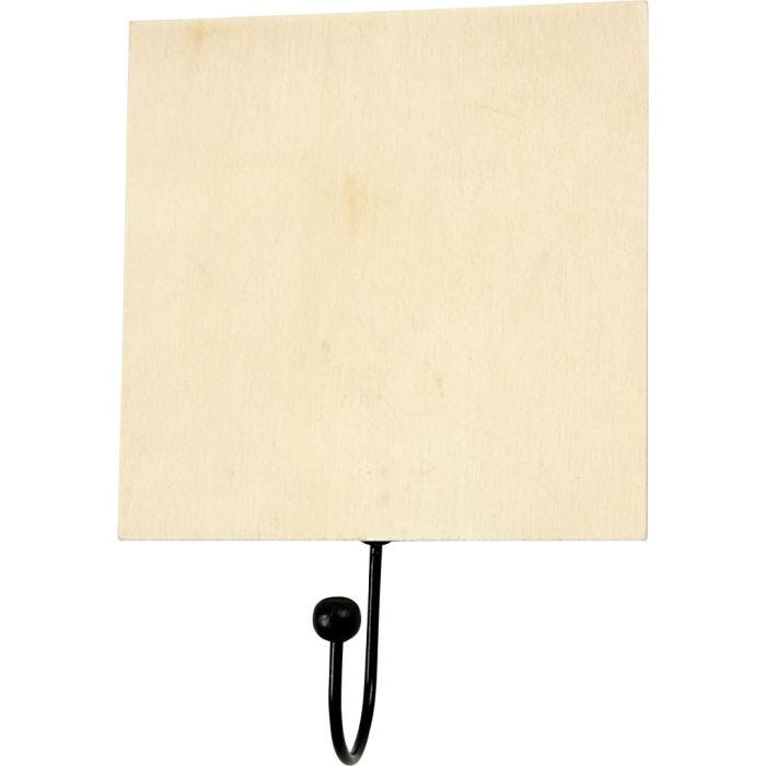 Hook, size 12x12 cm, thickness 5 mm, 10pc/ 1 pack