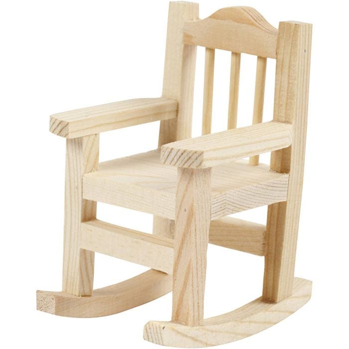 Rocking Chair, 8,8 cm, 6,7 cm, 5,5 cm, 1 pc