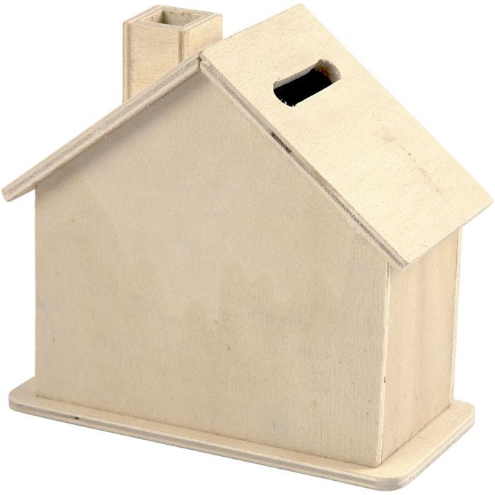 Money Box, 9,6x11,7x5,5, cm, 1 pc