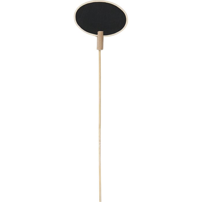 Sign on a stick, size 7,3x5 cm, thickness 3 mm, 5 pc/ 1 pack