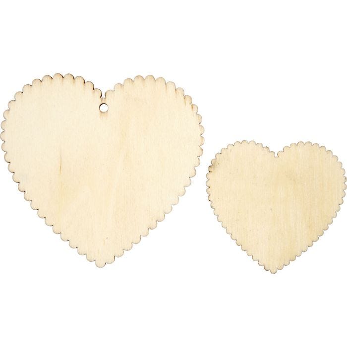 Hearts, 5,1x5,1 cm, 12pc/ 1 pack