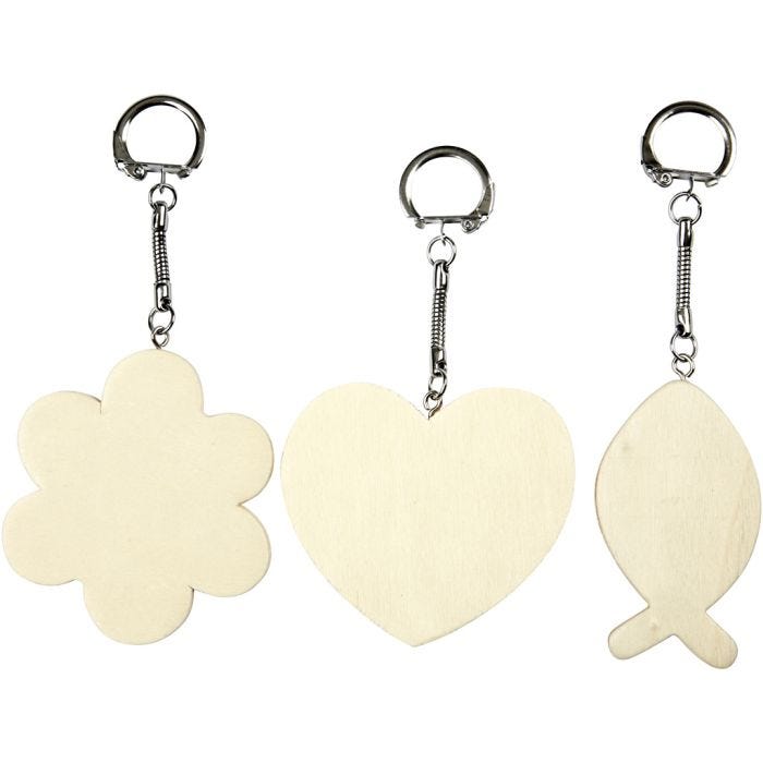 Keyhanger, size 6-7 cm, thickness 3 mm, 3 pc/ 1 pack