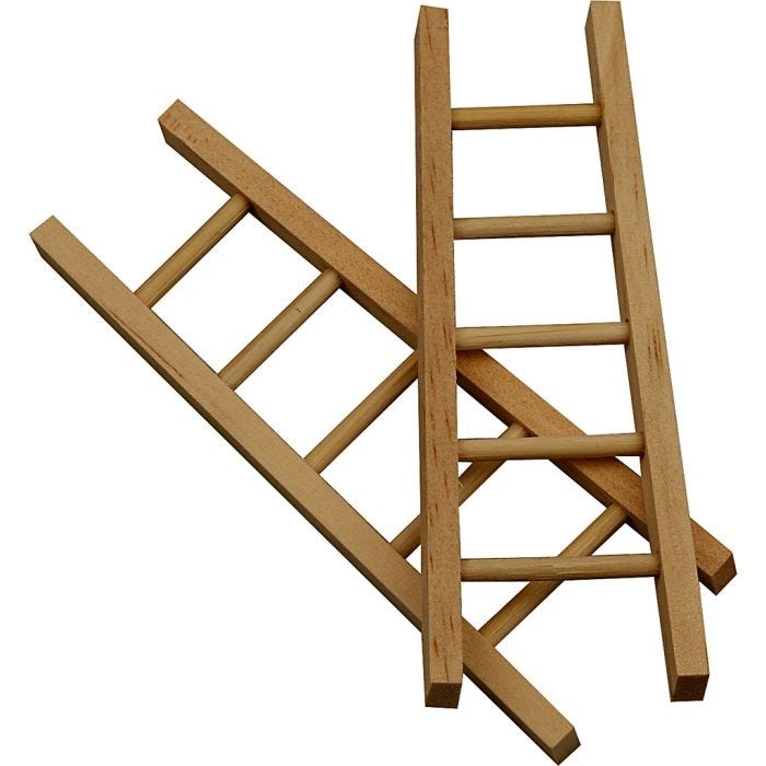 Ladder, 10x3,5 cm, 6pc/ 1 pack