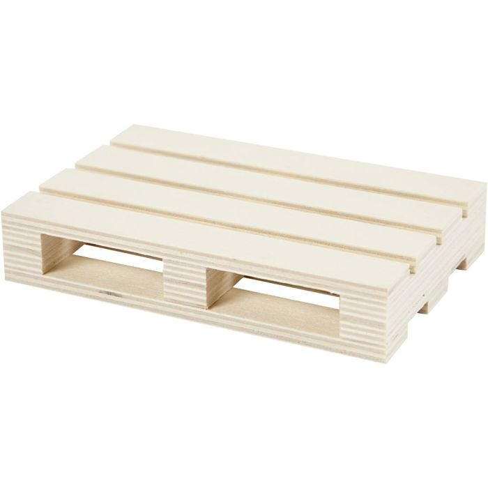 Mini pallet, 2,5 cm, 12 cm, 8 cm, 1 pc