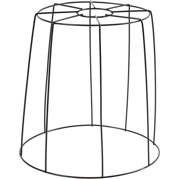 Lamp Shade, 20 cm, 15,5-20 cm, black, 1 pc