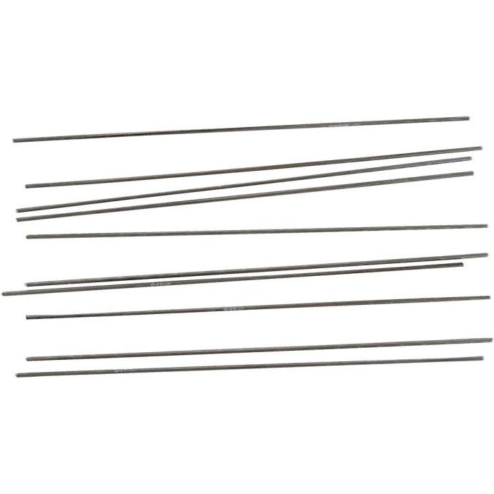 Metal Bar, L: 20 cm, dia. 2 mm, 10 pc/ 1 pack