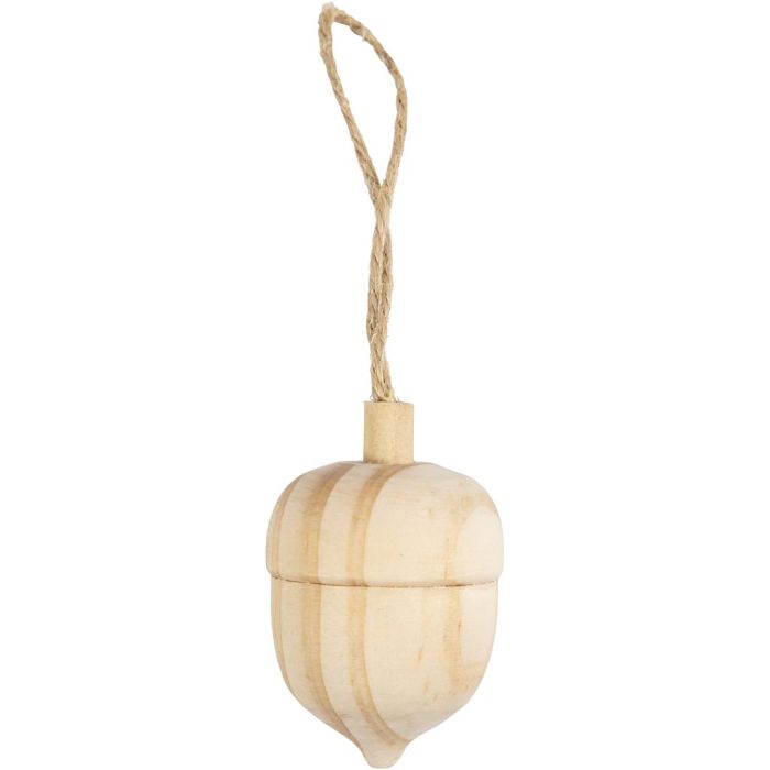 Acorn, H: 4 cm, dia. 3 cm, 1 pc