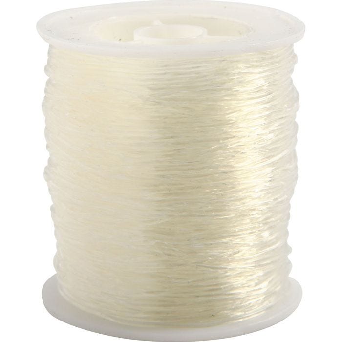 Elastic Cord, round, 1 mm, 50m/ 1 roll
