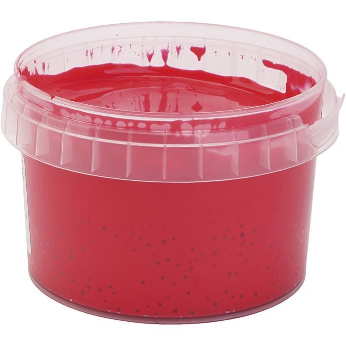 PRIMO Finger Paint, red, 250 ml/ 1 bottle