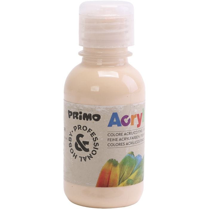 PRIMO luxury acrylic paint, salmon, 125 ml/ 1 bottle