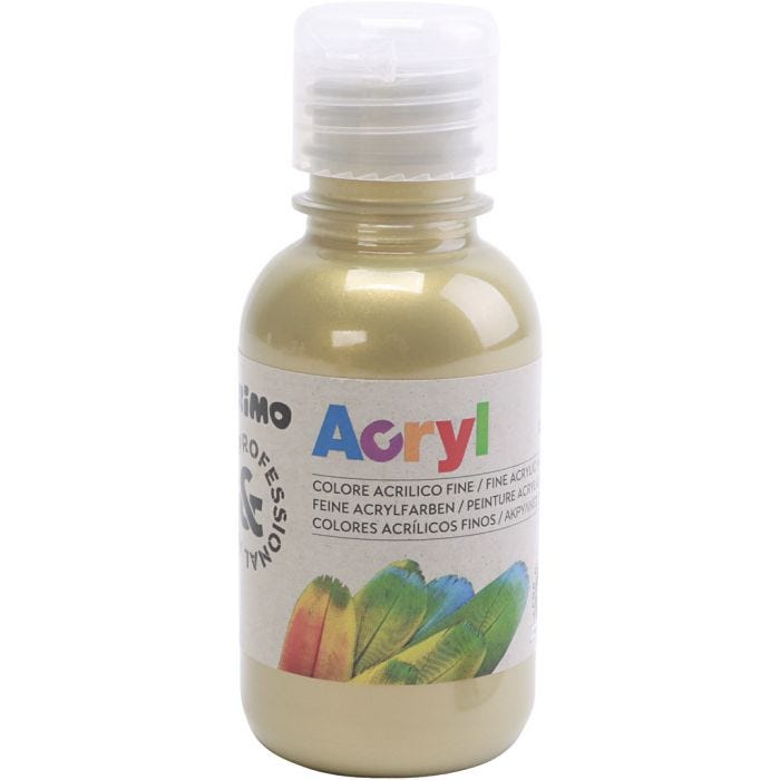 PRIMO luxury acrylic paint, bronze, 125 ml/ 1 bottle