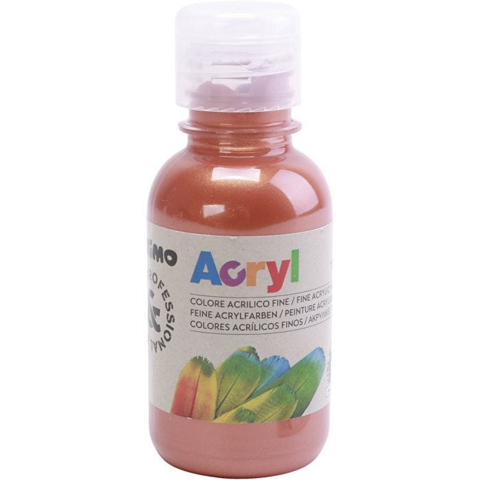 PRIMO luxury acrylic paint, copper, 125ml/ 1 bottle