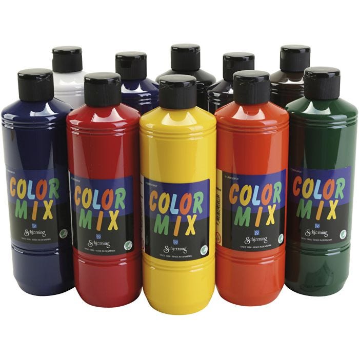 Greenspot Colormix, assorted colours, 10x500 ml/ 1 pack