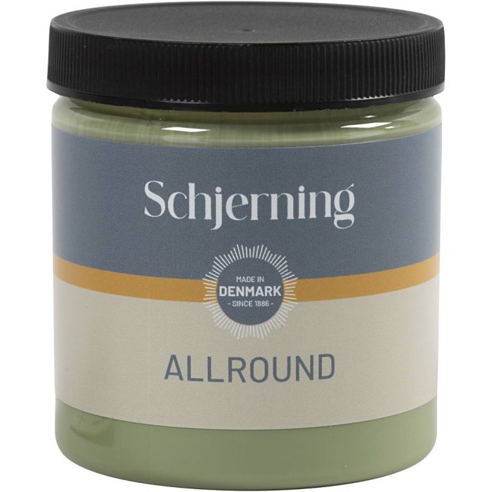 Outdoor Paint, silky matte, olive, 250 ml/ 1 bottle