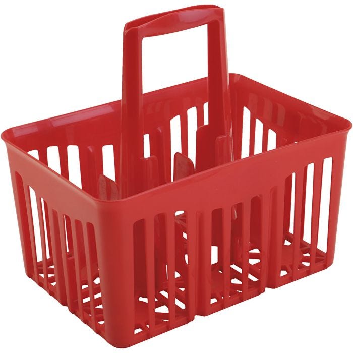 PRIMO paints basket, red, 1 pc