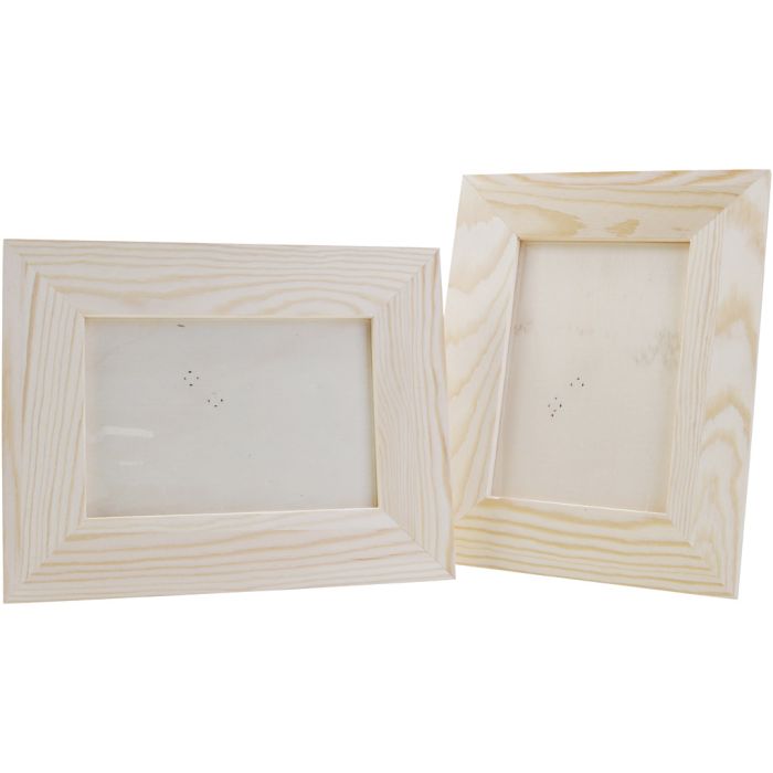 Wooden frame, size 23x18 cm, 12 pc/ 1 pack
