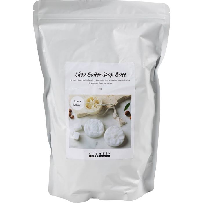 Shea Butter Soap Base, Granules, 1000 g/ 1 pack