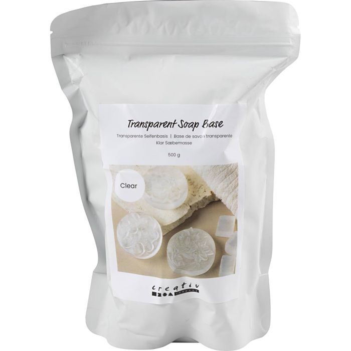 Clear Soap Base, Granules, 500 g/ 1 pack