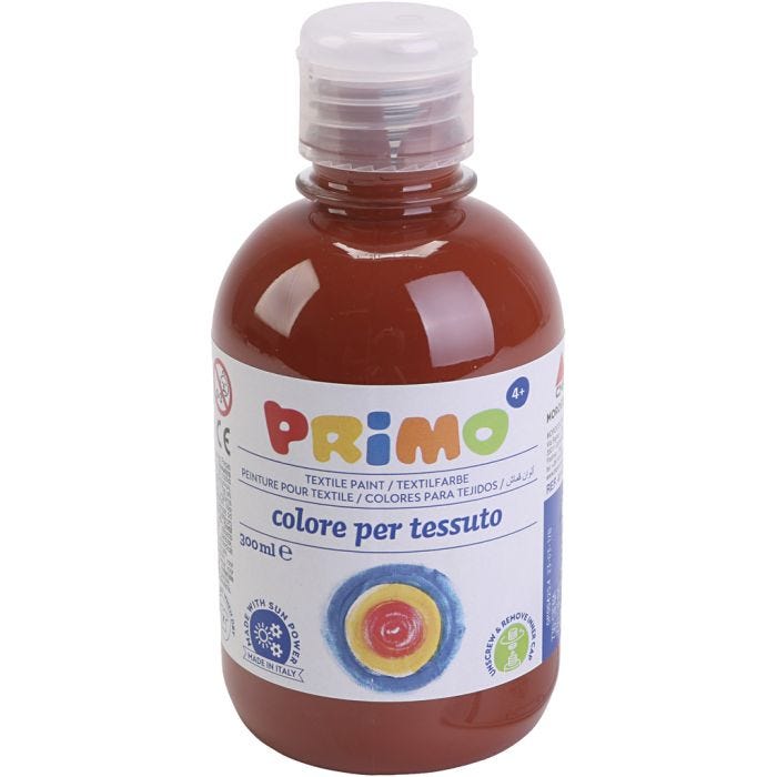 Textile Paint, brown, 300 ml/ 1 bottle