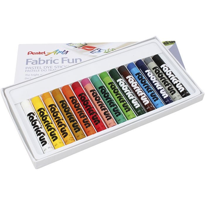 Sewing chalk, assorted colours, 15pc/ 1 pack