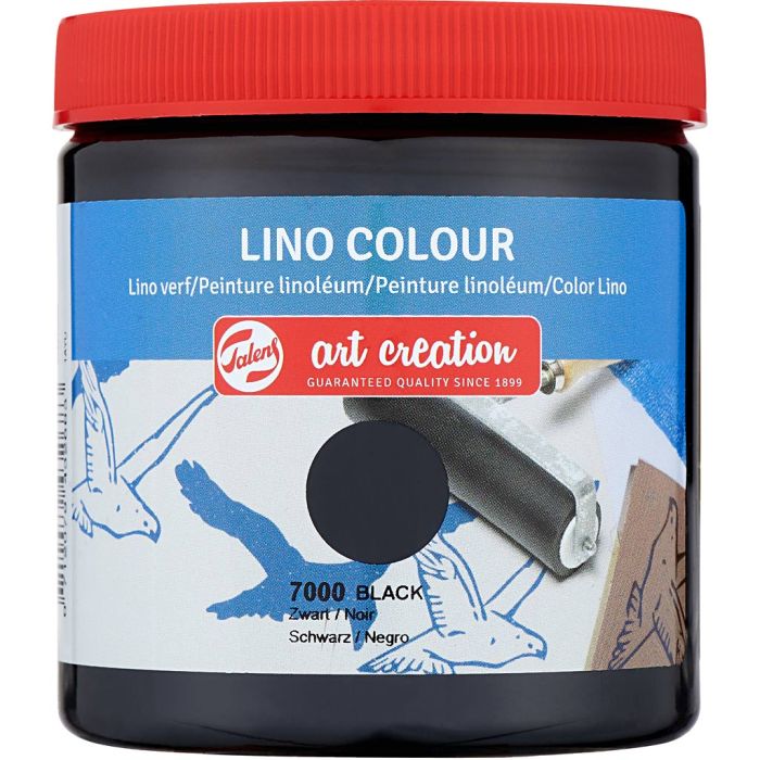 Lino Printing Ink, black, 250 ml/ 1 tub