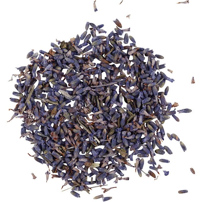 Dried Flowers, Lavender, 15 g, lavender blue, 1 pack