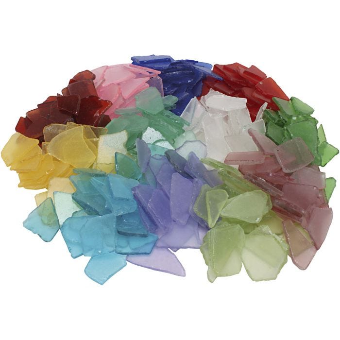 Glass mosaic, 3 kg/ 1 pack