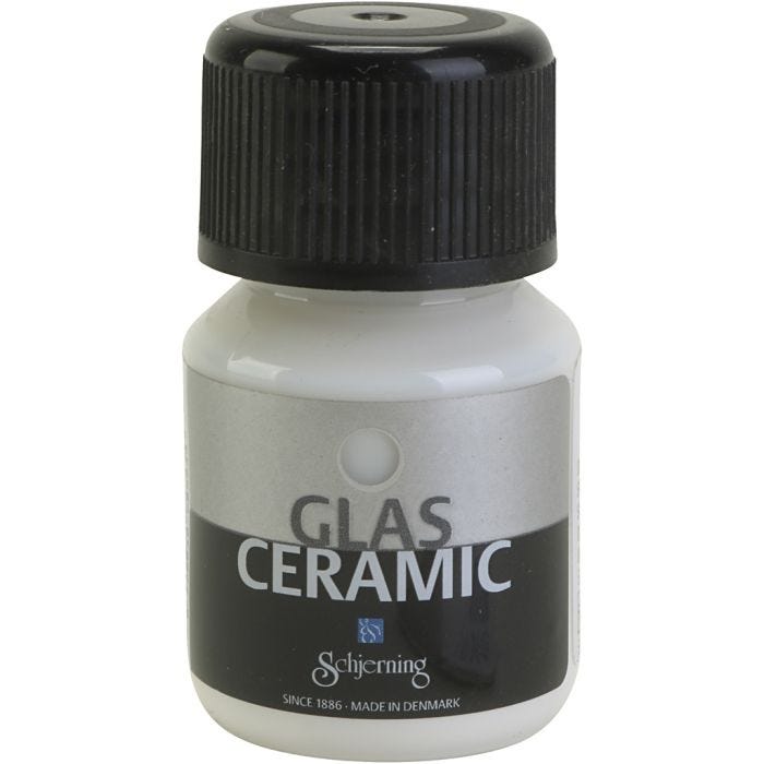 Ceramic and porcelain paint, light natural, 35 ml/ 1 bottle