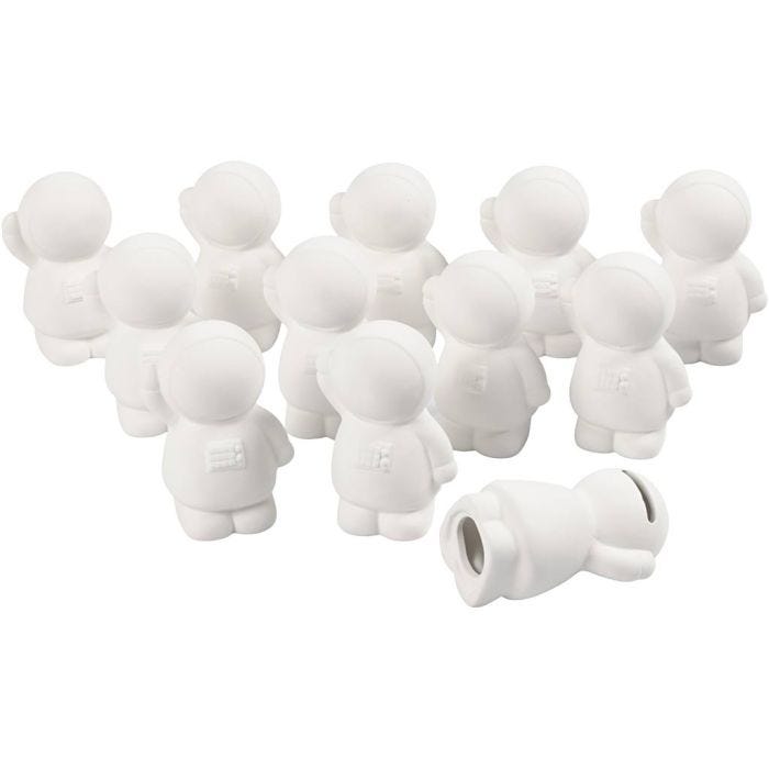 Character coin containers, size 11x6,5x6 cm, 12 pc/ 1 pack
