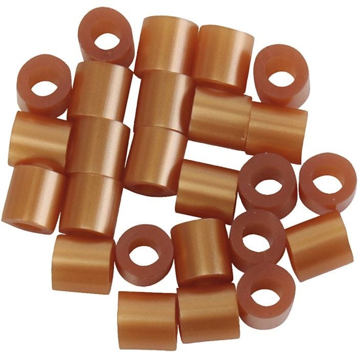 Fuse Beads, size 5x5 mm, medium, 6000 pc/ 1 pack