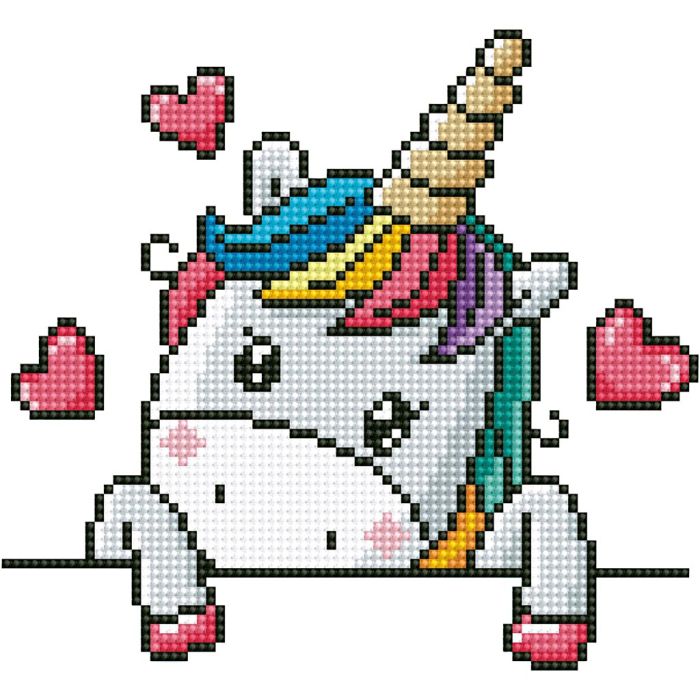 Diamond Dotz, size 23x23 cm, 1 pack