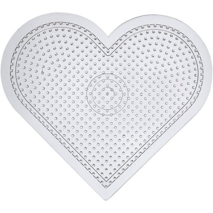Peg Board, size 15 cm, medium, clear, 10 pc/ 1 pack